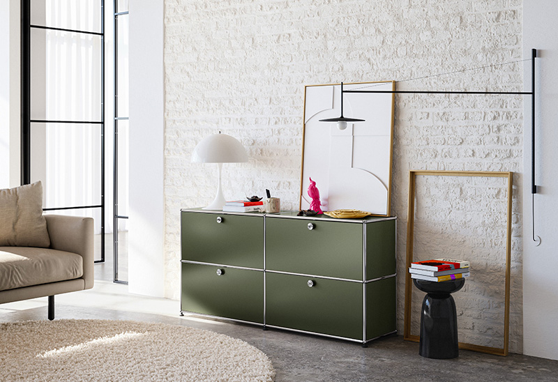 Découvrez la collection « Vert Olive » d&rsquo;USM Haller en édition limitée