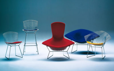 Collection Bertoia par Knoll : L&rsquo;Élégance Sculpturale du Design Moderne