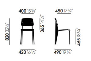 Angers Nantes Cholet Saumur Icones Chaise Standard Vitra 6