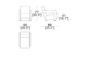 pret pour l expedition 639 utrecht xl outdoor cassina fauteuil