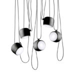 Angers Nantes Cholet Saumur Bordeaux Paris Le Mans Tours Niort Poitiers Icones Flos suspension AIM Bouroulec Noir