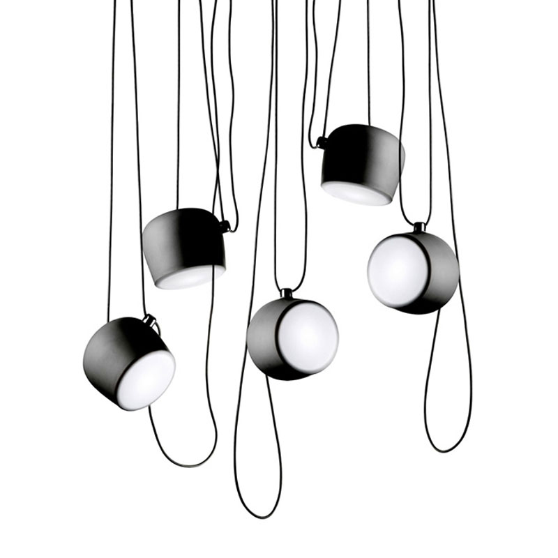 Angers Nantes Cholet Saumur Bordeaux Paris Le Mans Tours Niort Poitiers Icones Flos suspension AIM Bouroulec Noir