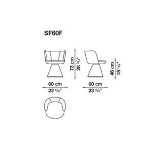 Angers Nantes Cholet Saumur Icones Chaise B&B Italia flair o bb italia Fauteuil 28