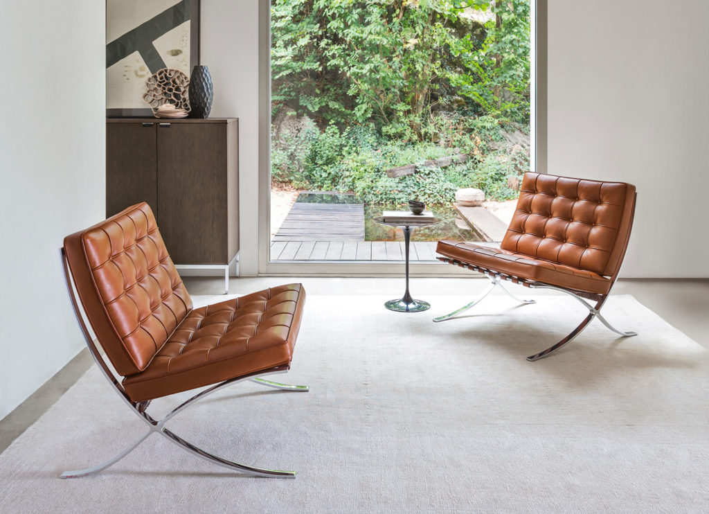 Angers Nantes Cholet Saumur Icones Fauteuil Knoll  Ludwig  Mies van der Rohe Barcelona Cognac 2