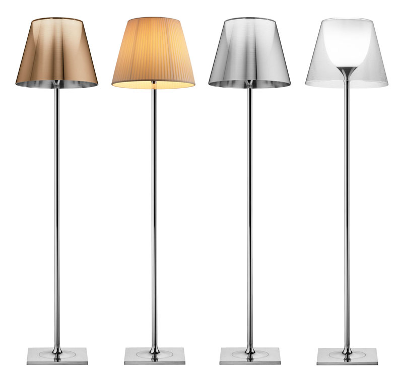 Angers Nantes Cholet Saumur Icones Flos K Tribe T 1 Philippe Starck Bronze Chrome lampadaire 6