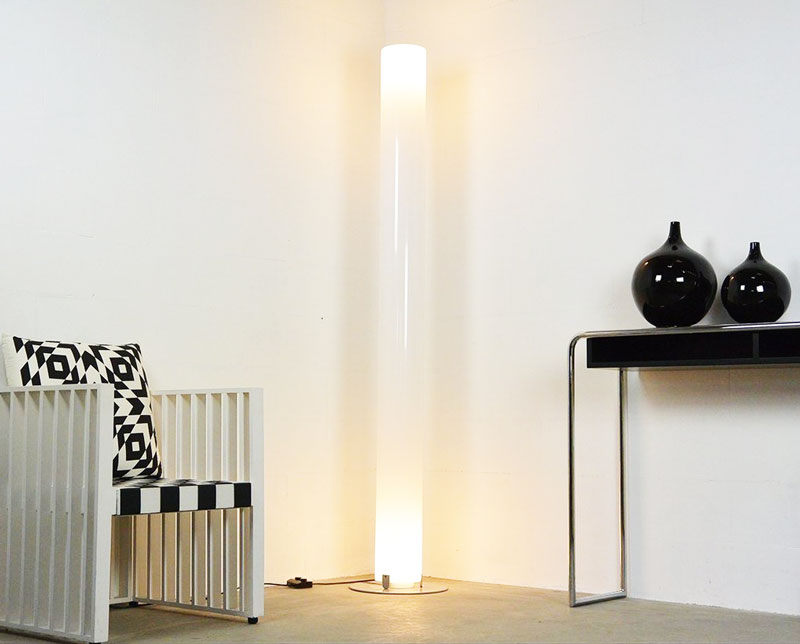 Angers Nantes Cholet Saumur Icones Flos Lampadaire Stylo Blanc Achille Castiglioni 6