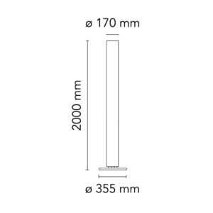 Angers Nantes Cholet Saumur Icones Flos Lampadaire Stylo Blanc Achille Castiglioni 7
