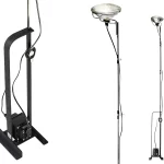 Angers Nantes Cholet Saumur Icones Flos Lampadaire Toio Noir Castiglioni 8