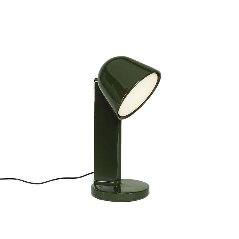 Angers Nantes Cholet Saumur Icones Flos Lampe a poser Vert Mousse Ronan Bouroulec ceramique 3
