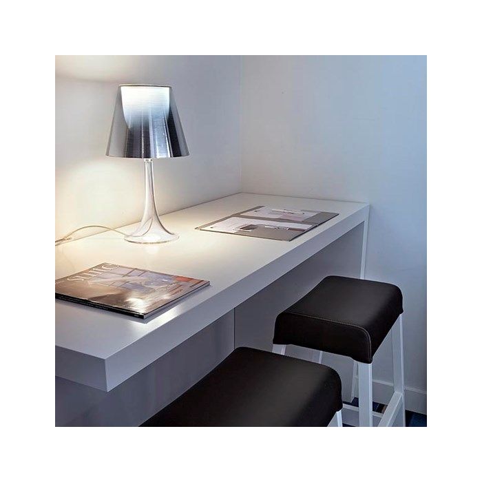 Angers Nantes Cholet Saumur Icones Flos Miss K Philippe Starck argent lampe de table 00