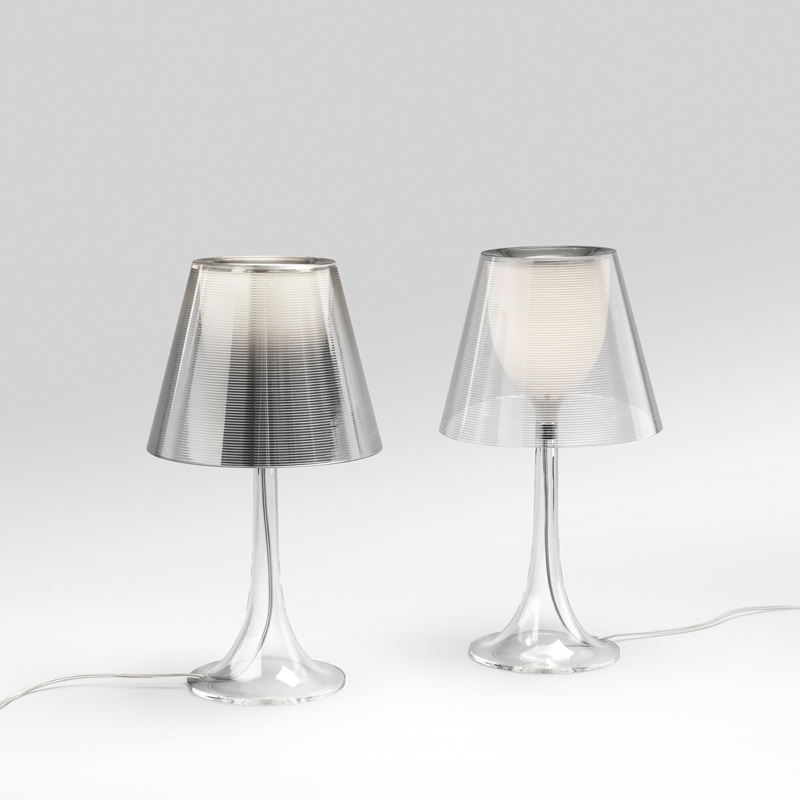 Angers Nantes Cholet Saumur Icones Flos Miss K Philippe Starck argent lampe de table 3