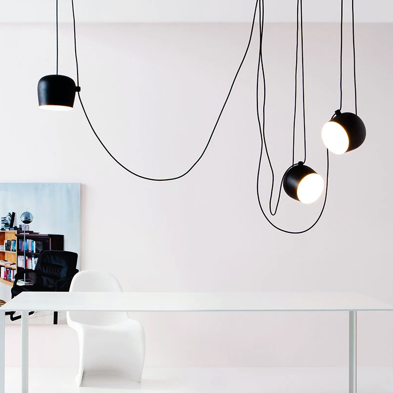 Angers Nantes Cholet Saumur Icones Flos suspension AIM Bouroulec Noir 6