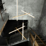 Angers Nantes Cholet Saumur Icones Flos suspension Coordinate S Champagne Anodisé Michael Anastassiades 6