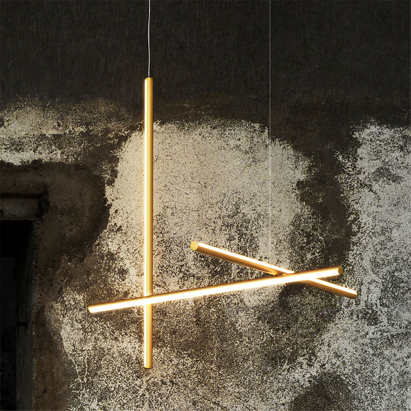 Angers Nantes Cholet Saumur Icones Flos suspension Coordinate S Champagne Anodisé Michael Anastassiades 7