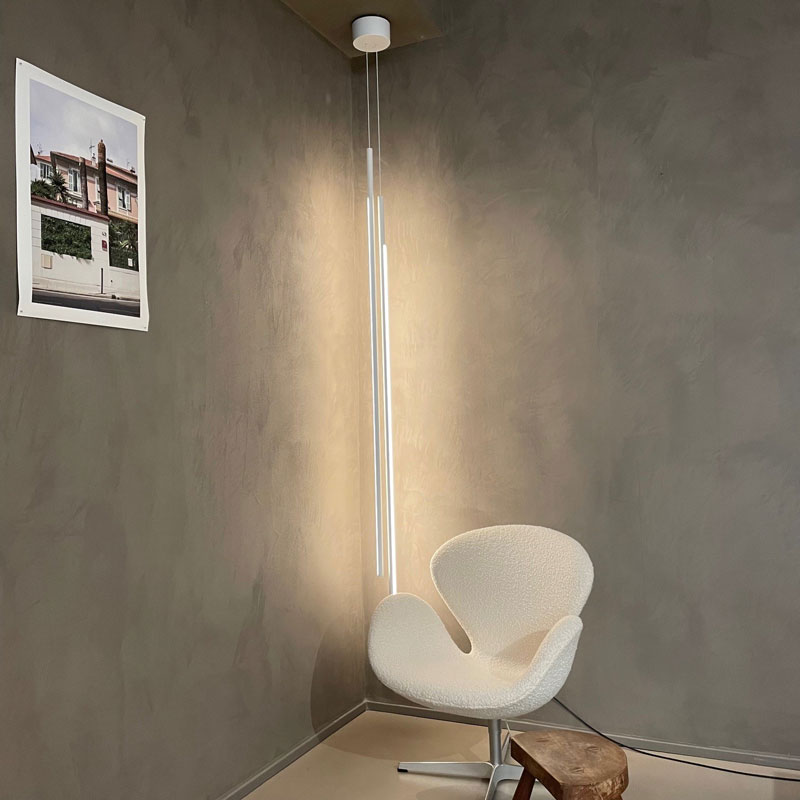Angers Nantes Cholet Saumur Icones Flos suspension My Line Blanc Mat Michael Anastassiades 6