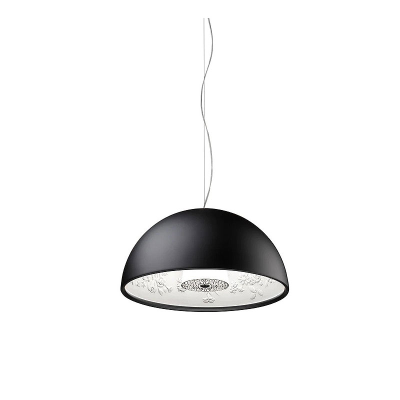 Angers Nantes Cholet Saumur Icones Flos suspension Skygarden noir mat Marcel Wander small 