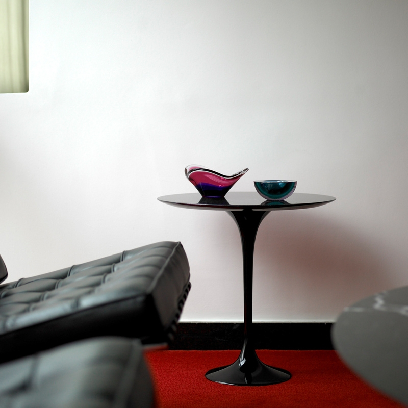 Angers Nantes Cholet Saumur Icones Gueridon Knoll Saarinen marquina mat 2