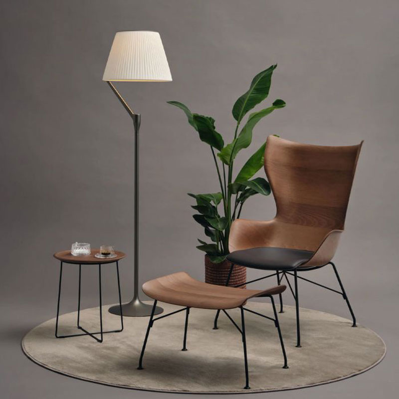 Angers Nantes Cholet Saumur Icones Kartell Angelo Stone lampadaire champagne luminaire Philippe Starck 7