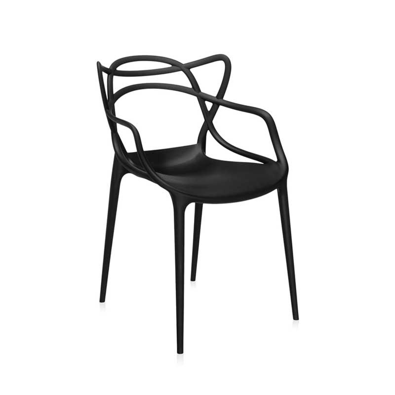 Angers Nantes Cholet Saumur Icones Kartell Chaise Masters Noir philippe starck 1