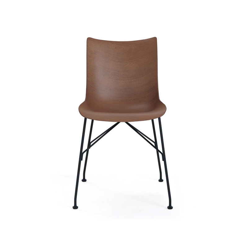 Angers Nantes Cholet Saumur Icones Kartell Chaise P WOOD PWOOD Bois   foncé philippe starck 1