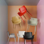 Angers Nantes Cholet Saumur Icones Kartell Chaise Piuma Moutarde Pierre Lissoni 7