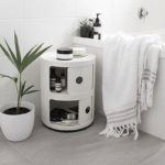 Angers Nantes Cholet Saumur Icones Kartell Componibili Blanc brillant rangement 2 portes Anna Castelli Ferrieri 5