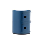 Angers Nantes Cholet Saumur Icones Kartell Componibili Bleu pétrole brillant rangement 2 portes Anna Castelli Ferrieri 5