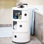 Angers Nantes Cholet Saumur Icones Kartell Componibili Noir Mat recyclé rangement 3 portes Anna Castelli Ferrieri 6