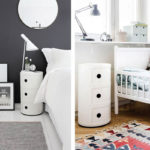 Angers Nantes Cholet Saumur Icones Kartell Componibili Noir Mat recyclé rangement 3 portes Anna Castelli Ferrieri 7