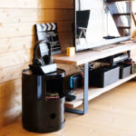 Angers Nantes Cholet Saumur Icones Kartell Componibili Noir brillant rangement 2 portes Anna Castelli Ferrieri 22