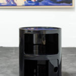 Angers Nantes Cholet Saumur Icones Kartell Componibili Noir brillant rangement 2 portes Anna Castelli Ferrieri 25