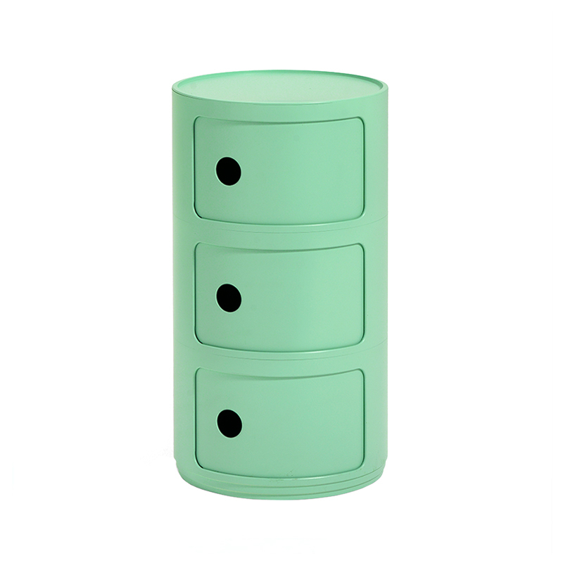 Angers Nantes Cholet Saumur Icones Kartell Componibili Vert Pâle Menthe Bio rangement 3 portes Anna Castelli Ferrieri 1