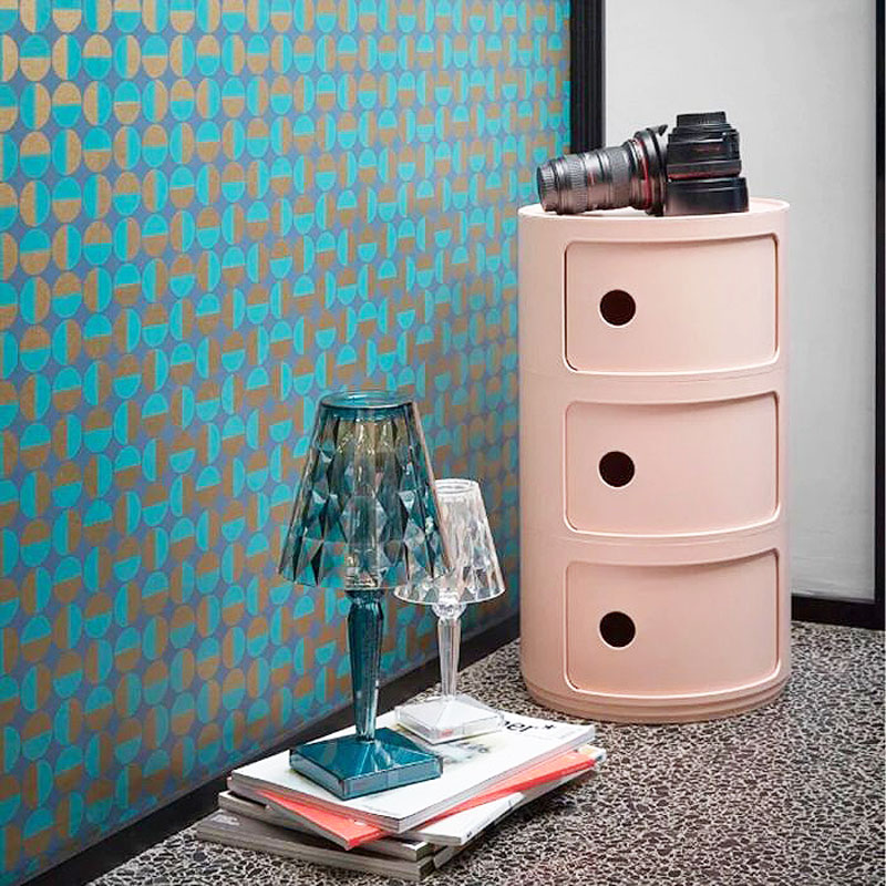 Angers Nantes Cholet Saumur Icones Kartell Componibili Vert Pâle Menthe Bio rangement 3 portes Anna Castelli Ferrieri 5