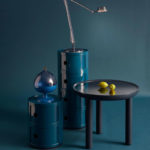 Angers Nantes Cholet Saumur Icones Kartell Componibili bleu Canard brillant rangement 3 portes Anna Castelli Ferrieri 5