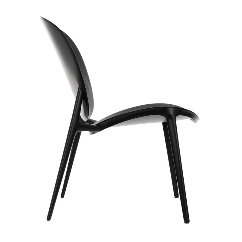 Angers Nantes Cholet Saumur Icones Kartell Fauteuil bas Be Bop Noir Mat indoor outdoor Robert Palomba2