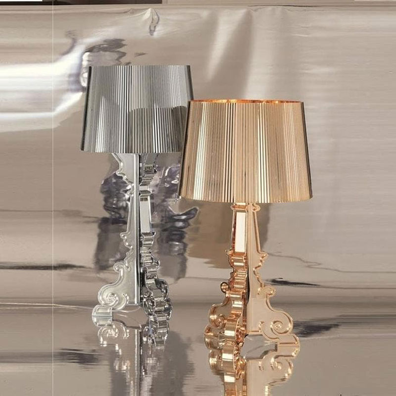 Angers Nantes Cholet Saumur Icones Kartell Lampe a poser Argent Bourgie Ferruccio Laviani 2