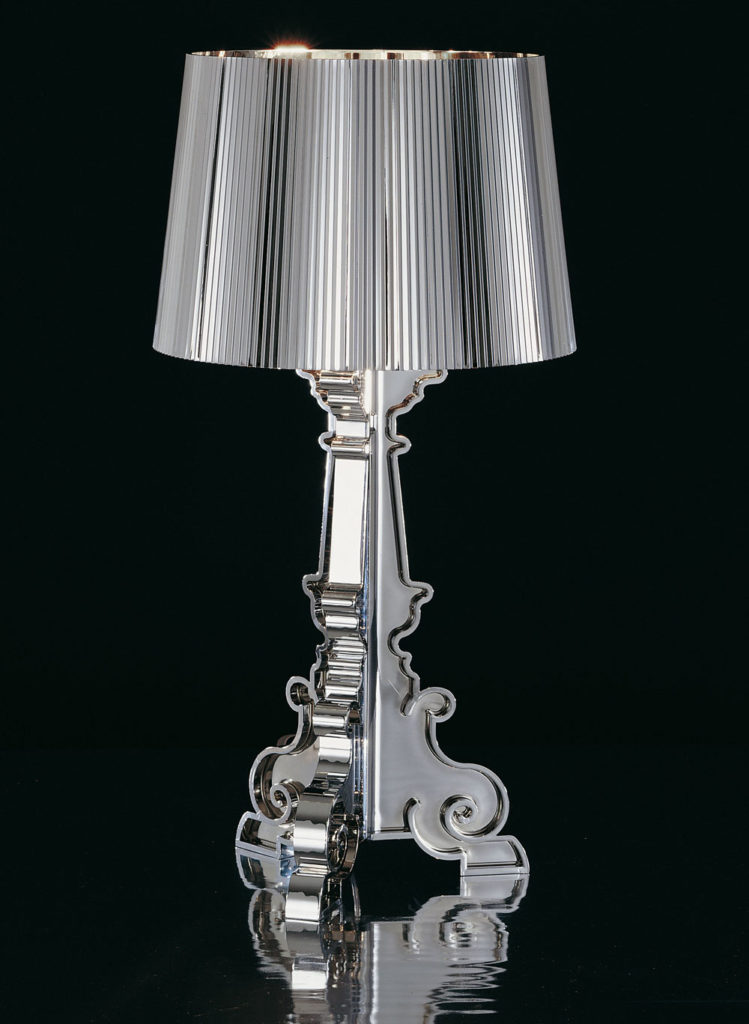 Angers Nantes Cholet Saumur Icones Kartell Lampe a poser Argent Bourgie Ferruccio Laviani 5