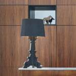 Angers Nantes Cholet Saumur Icones Kartell Lampe a poser Noir Mat Bourgie Ferruccio Laviani 4