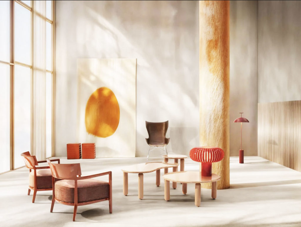 Angers Nantes Cholet Saumur Icones Kartell Lampe a poser Teresa Orange Ferruccio  Laviani 2