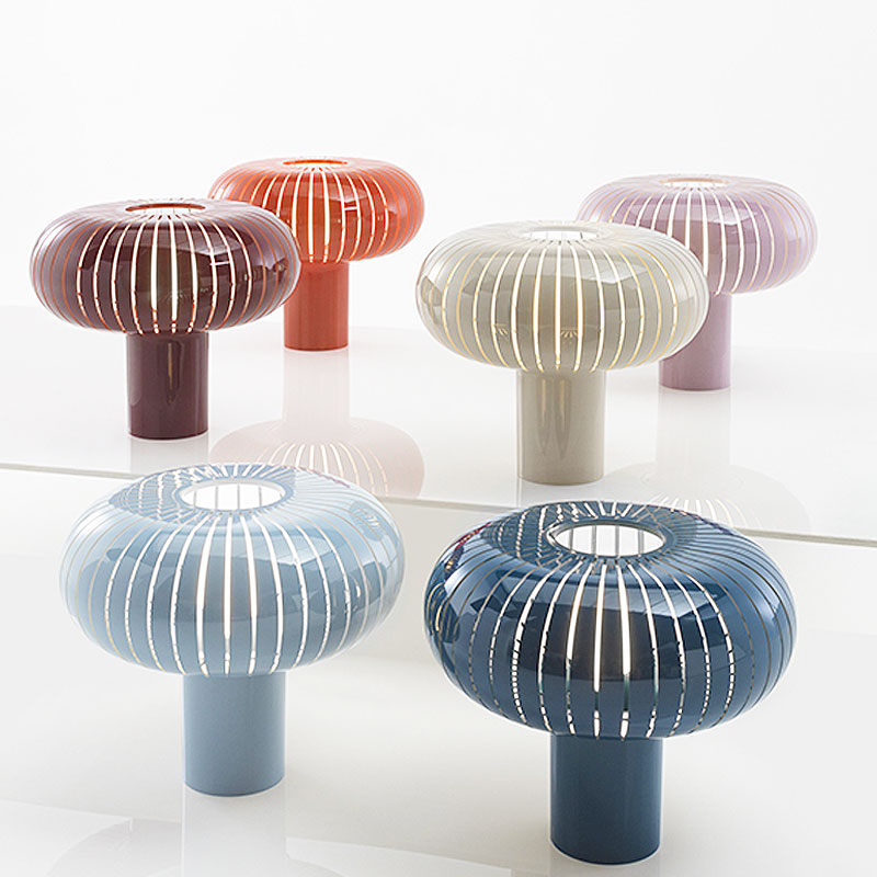 Angers Nantes Cholet Saumur Icones Kartell Lampe a poser Teresa bleu petrole Ferruccio  Laviani  6