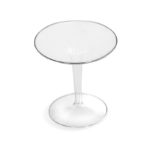 Angers Nantes Cholet Saumur Icones Kartell Table D'appoint gueridon TipTop Cristal Transparent Philippe Starck 2