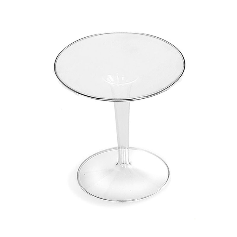 Angers Nantes Cholet Saumur Icones Kartell Table D'appoint gueridon TipTop Cristal Transparent Philippe Starck 2