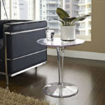 Angers Nantes Cholet Saumur Icones Kartell Table D'appoint gueridon TipTop Cristal Transparent Philippe Starck 8