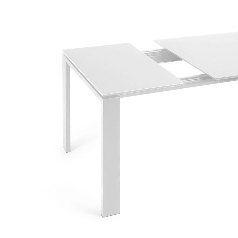 Angers Nantes Cholet Saumur Icones Kartell Table Four Blanc mat Extensible Soft Ferruccio Laviani 3