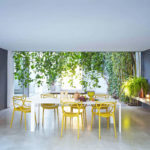 Angers Nantes Cholet Saumur Icones Kartell Table Four Blanc mat Extensible Soft Ferruccio Laviani 79