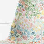 Angers Nantes Cholet Saumur Icones Kartell fauteuil chaise H.H.H. H.H.H. Upholstered fabric flowers vert philippe starck 3