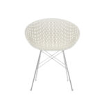 Angers Nantes Cholet Saumur Icones Kartell fauteuil chaise Smatrik Blanc Chrome Tokujin Yoshioka