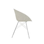 Angers Nantes Cholet Saumur Icones Kartell fauteuil chaise Smatrik Blanc Chrome Tokujin Yoshioka 3