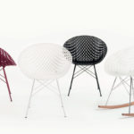 Angers Nantes Cholet Saumur Icones Kartell fauteuil chaise Smatrik Blanc Chrome Tokujin Yoshioka 6