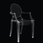 Angers Nantes Cholet Saumur Icones Kartell fauteuil cristal transparent Louis Ghost philippe starck 6